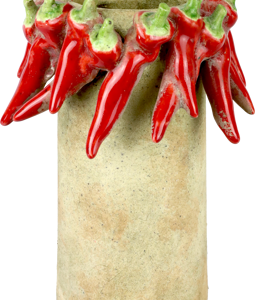 4468 POT À VASE RED PEPPER